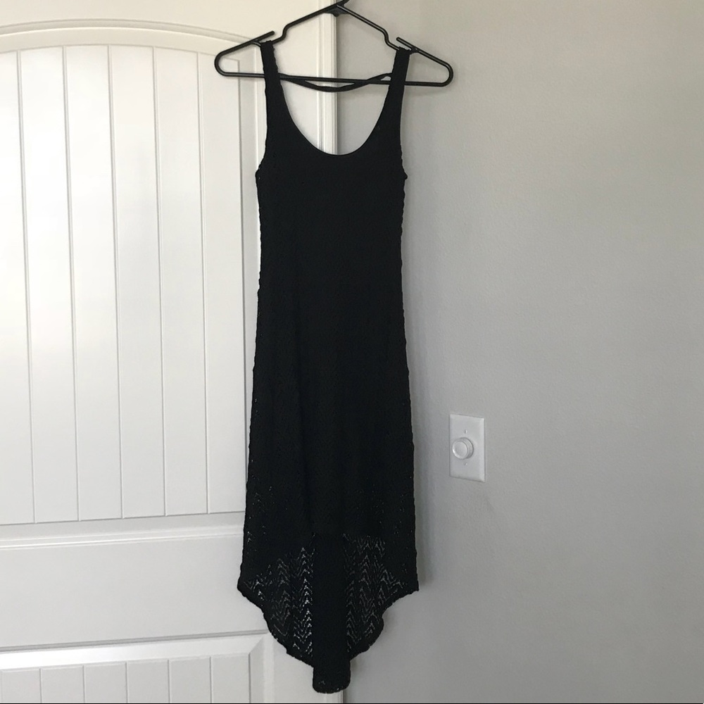 Black High-low Dress